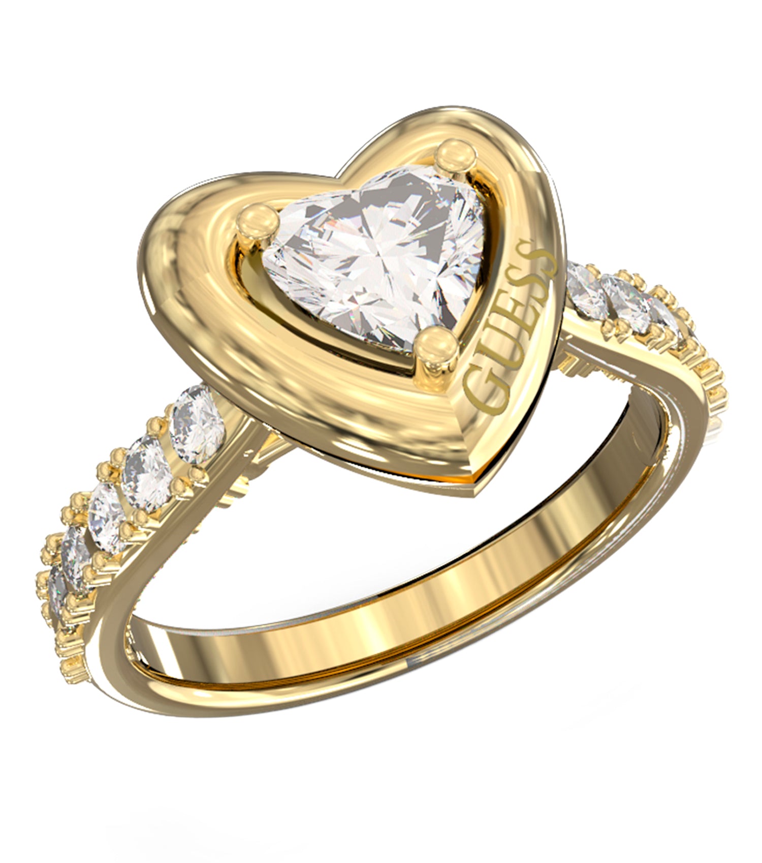 Ladies Beloved Ring Silver Steel