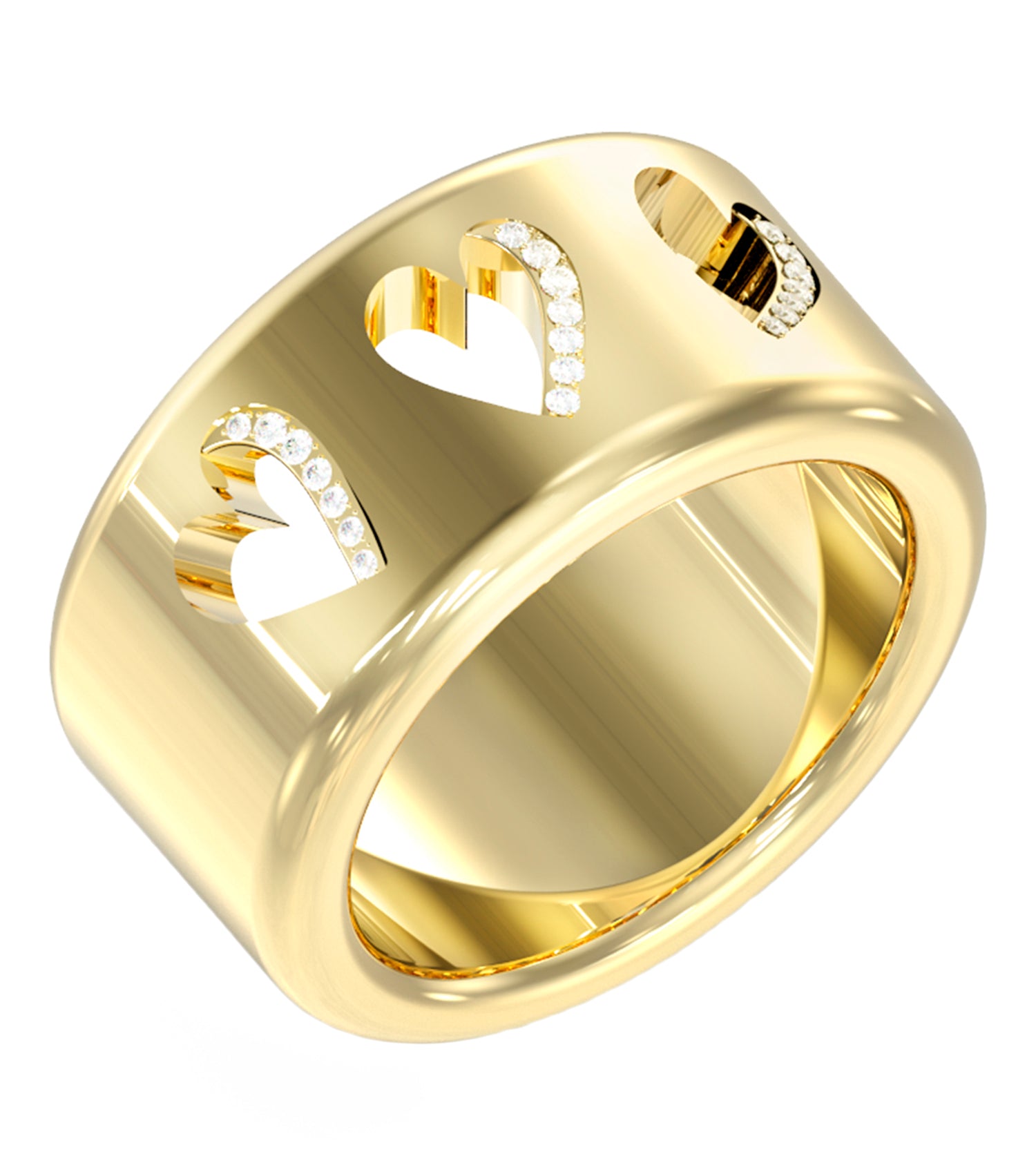 Ladies By Your Side Ring  Steel