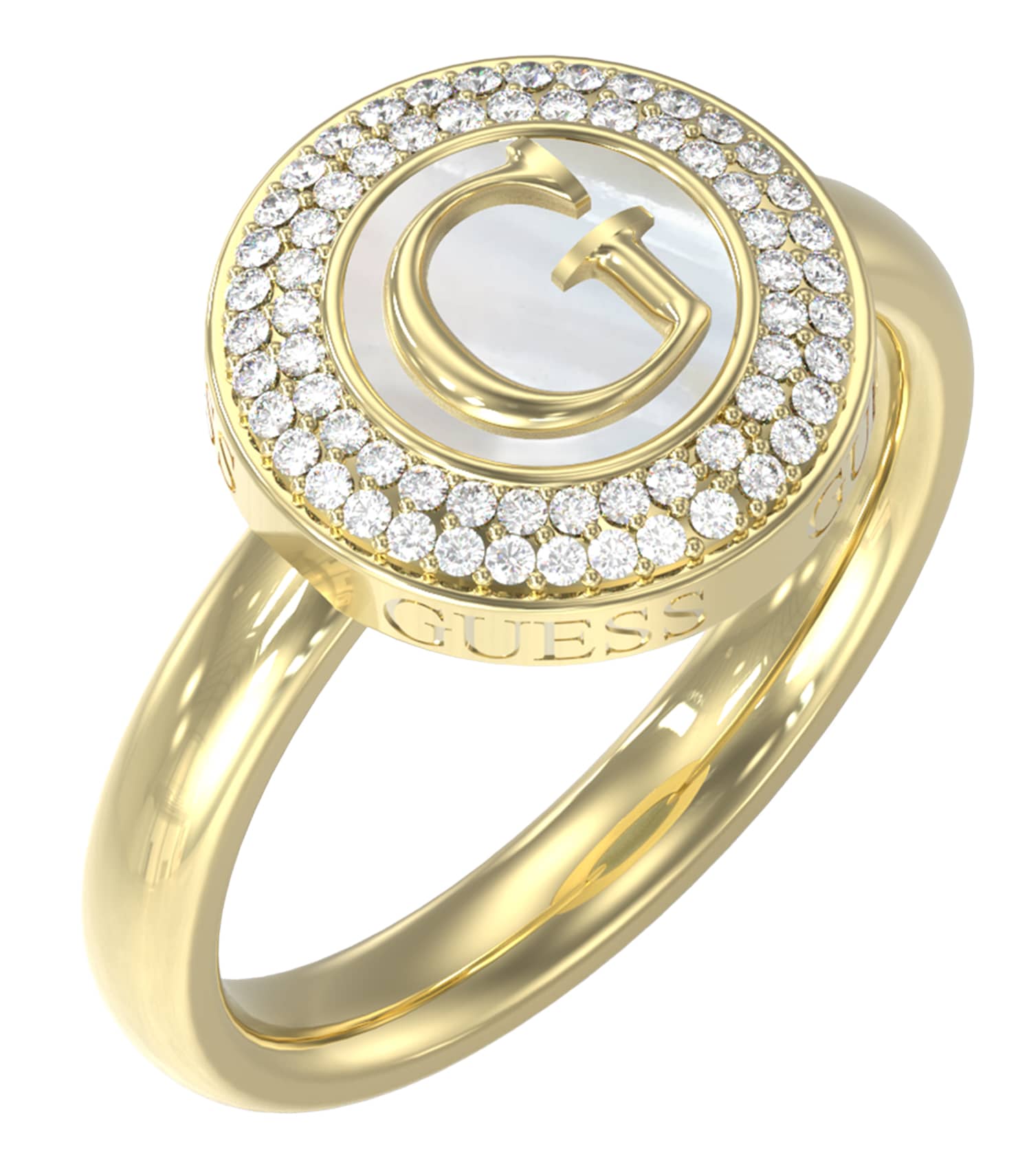 Women G Talisman Ring Gold Steel