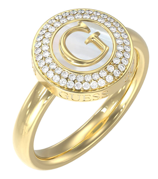 Women G Talisman Ring Gold Steel