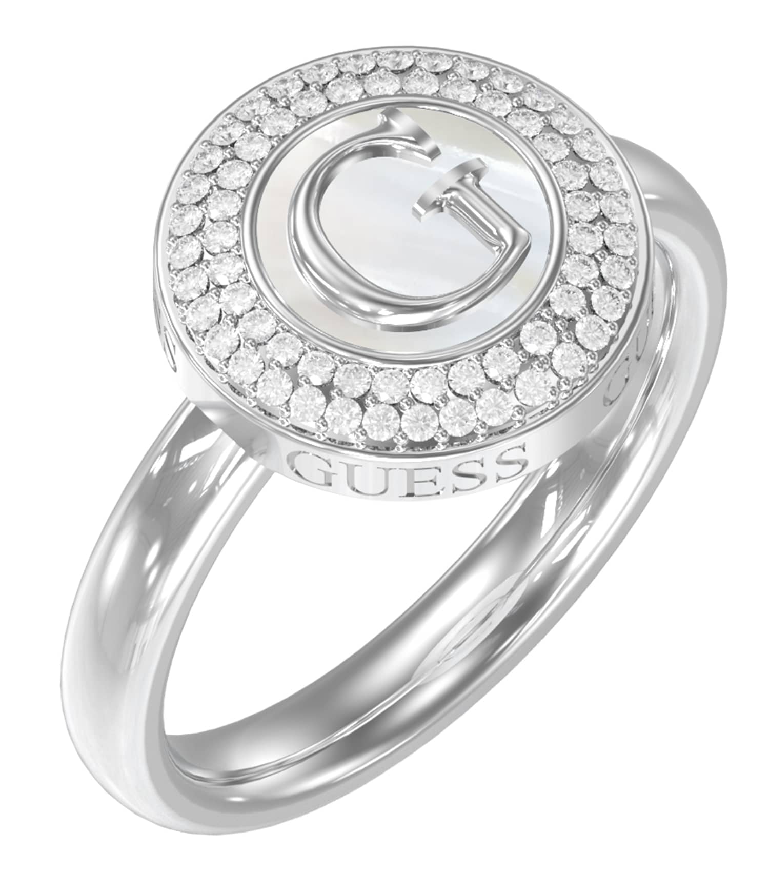 Women G Talisman Ring Silver Steel