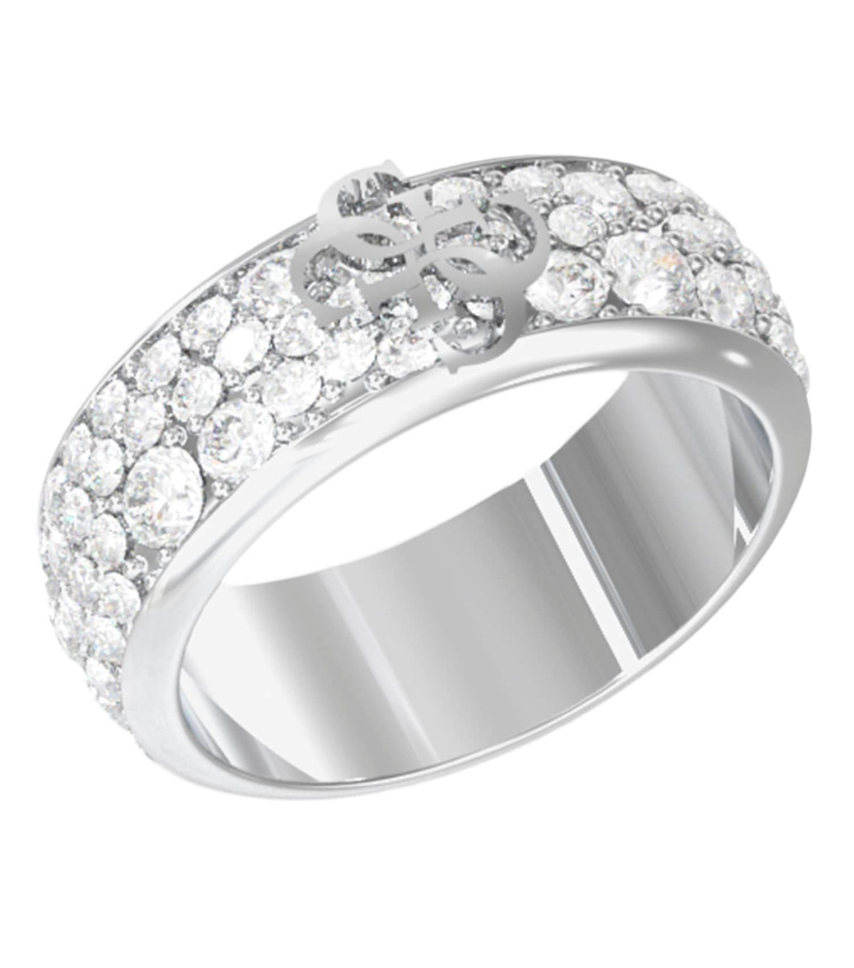 Ladies 4G Supreme Ring Gold Steel