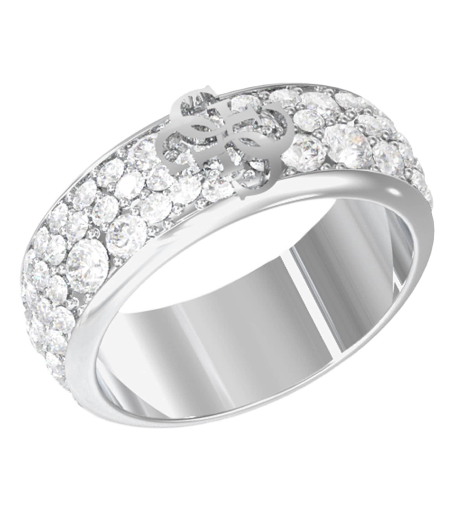 Ladies 4G Supreme Ring Gold Steel