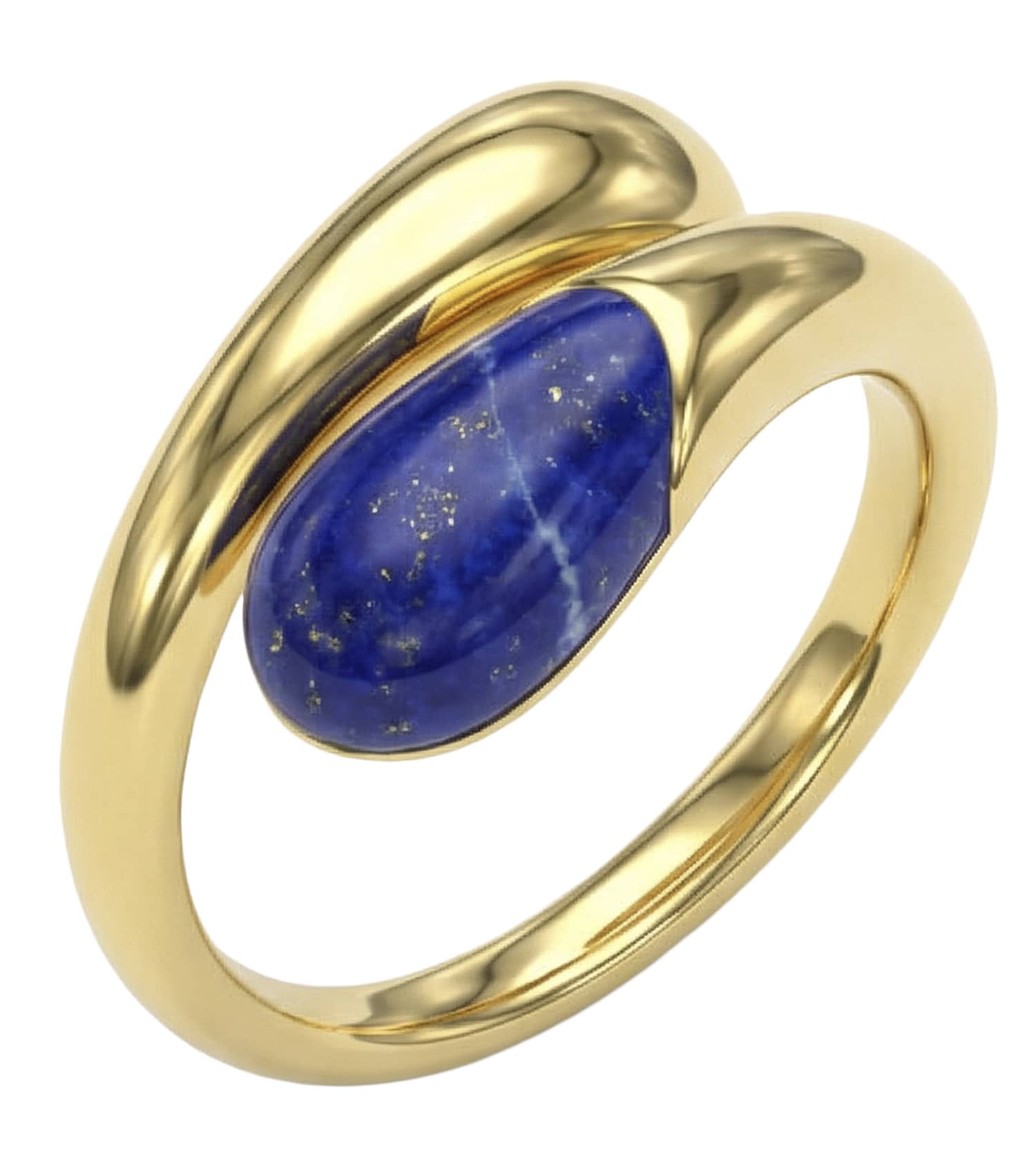 Ladies True Colors Ring Gold Steel