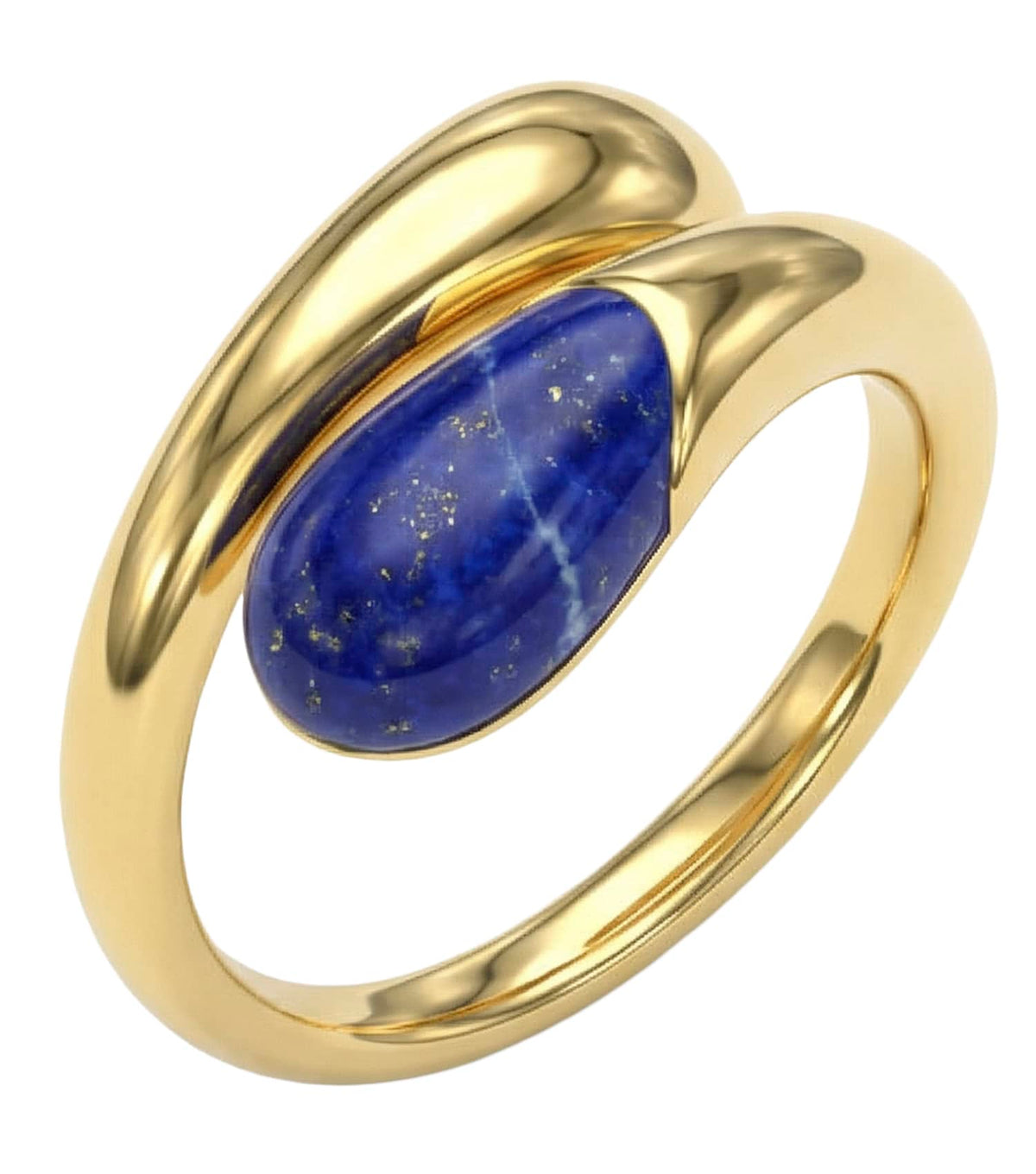 Ladies True Colors Ring Gold Steel