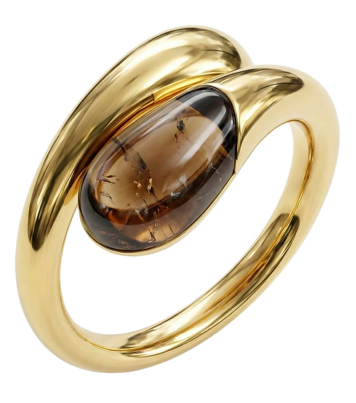 Ladies True Colors Ring Gold Steel