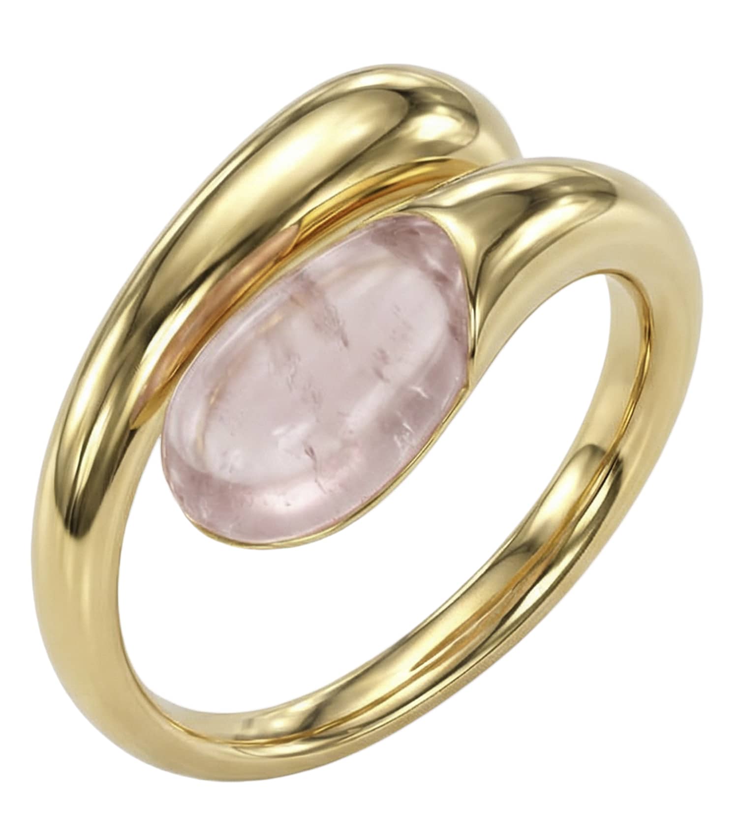 Ladies True Colors Ring Gold Steel