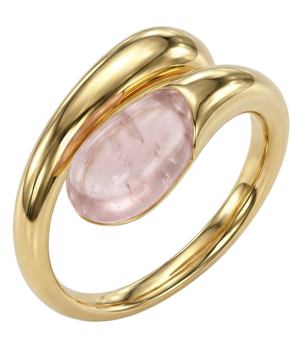Ladies True Colors Ring Gold Steel
