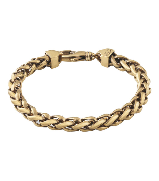 Men Hype Bracelet Gold Steel