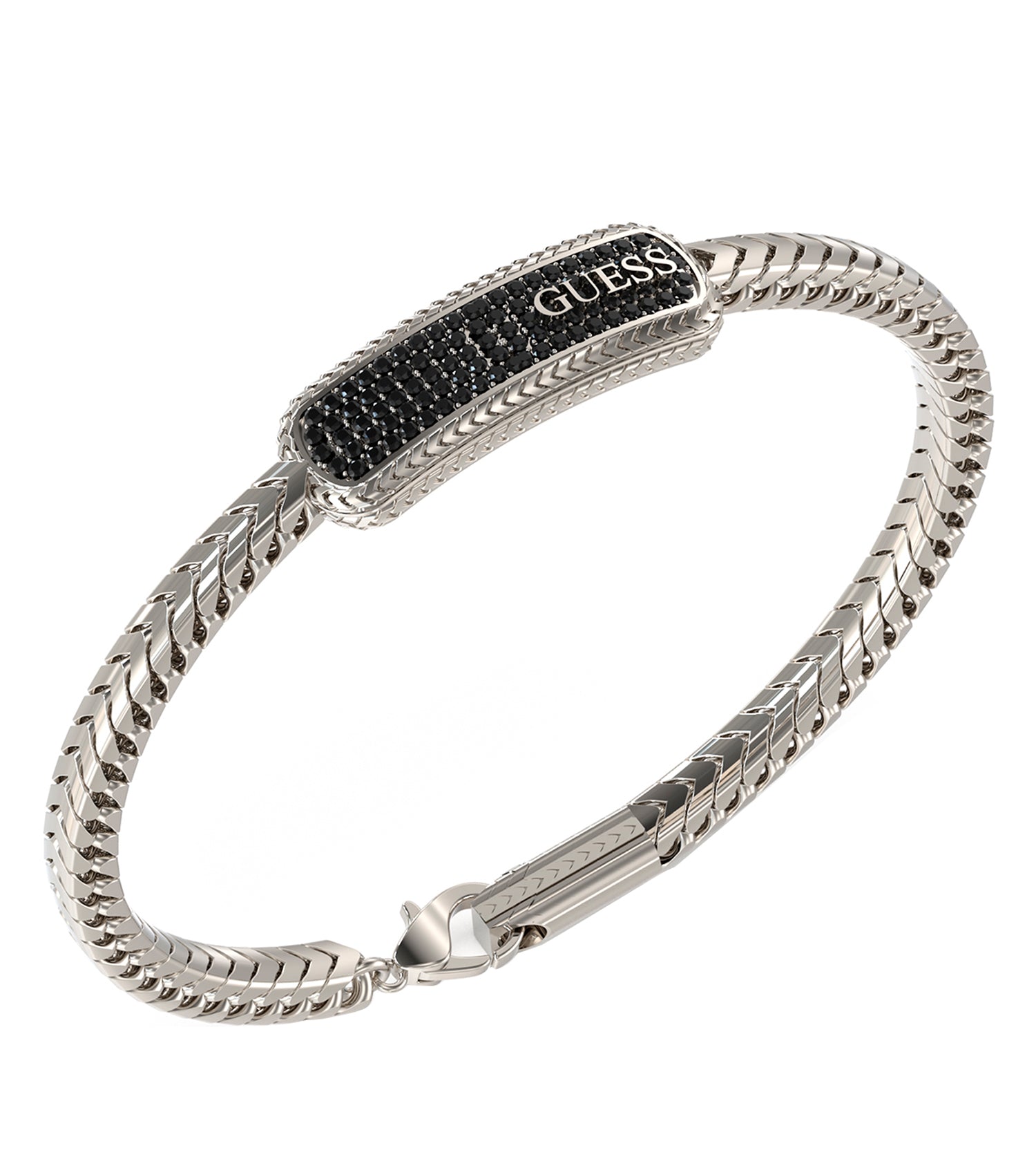 Men Guess Men'S Bracelet Silver XSmm