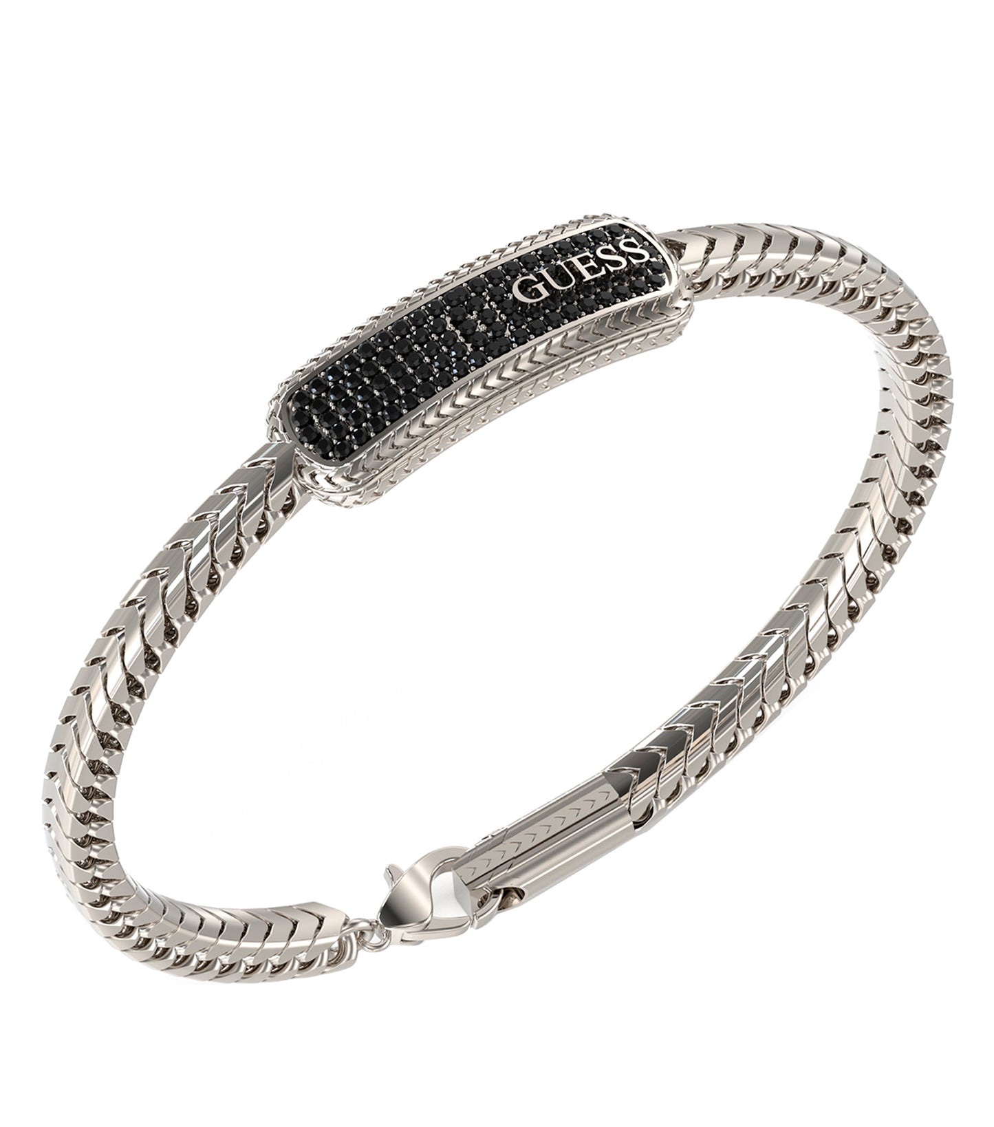 Men Guess Men'S Bracelet Silver XSmm