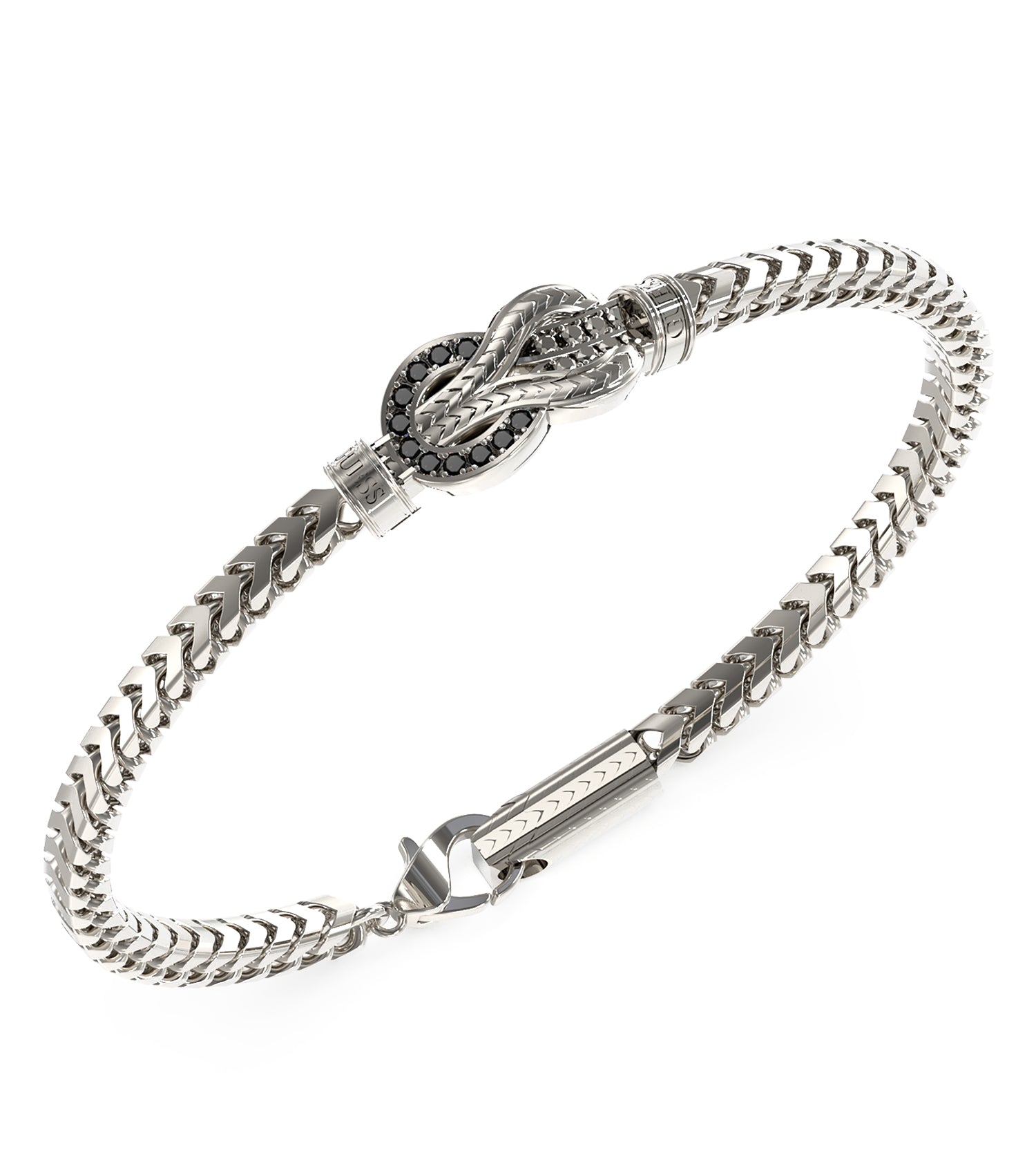 Men Guess Men'S Bracelet Silver XSmm