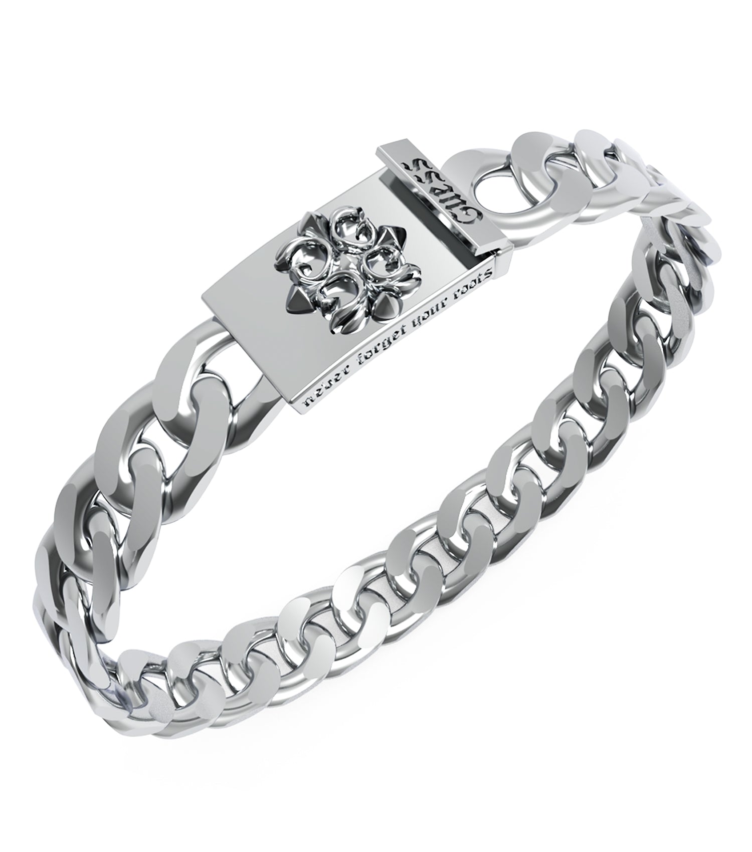 Men Guess Men'S Bracelet Silver XSmm