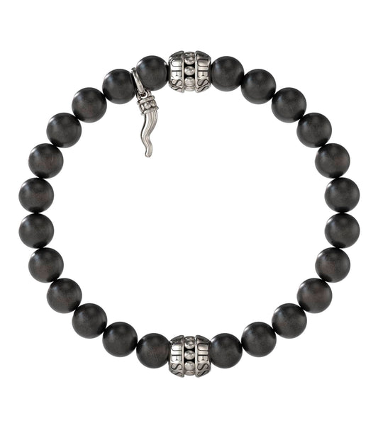 Men Urban Code Bracelet Silver Steel
