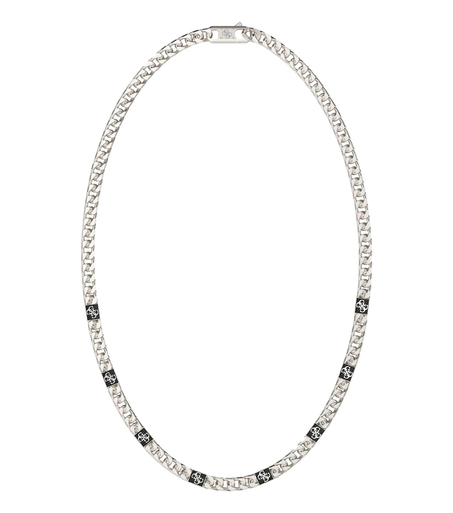 Men 4G Frontiers Necklace Silver Steel