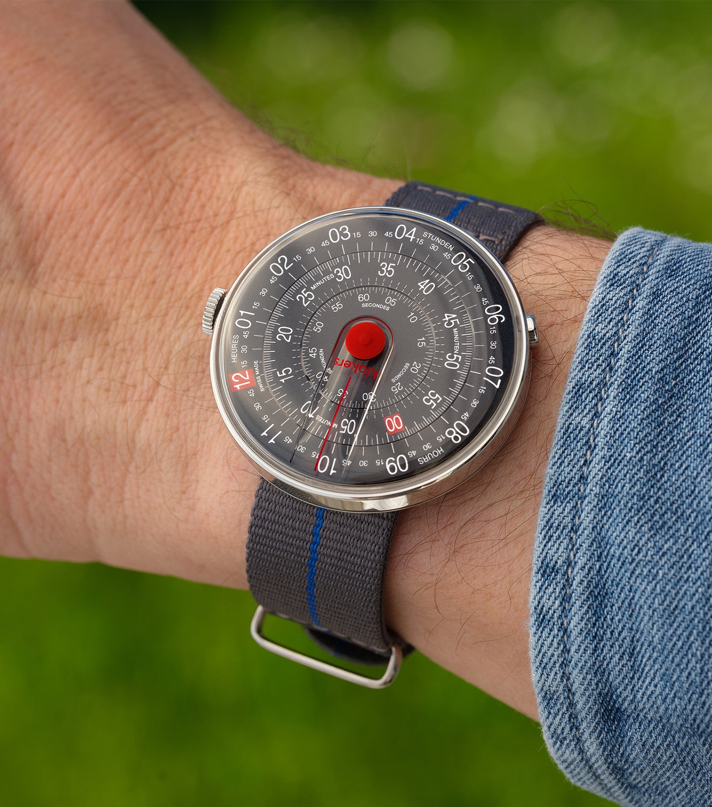 Men KLOK 01 Quartz Watch 44mm