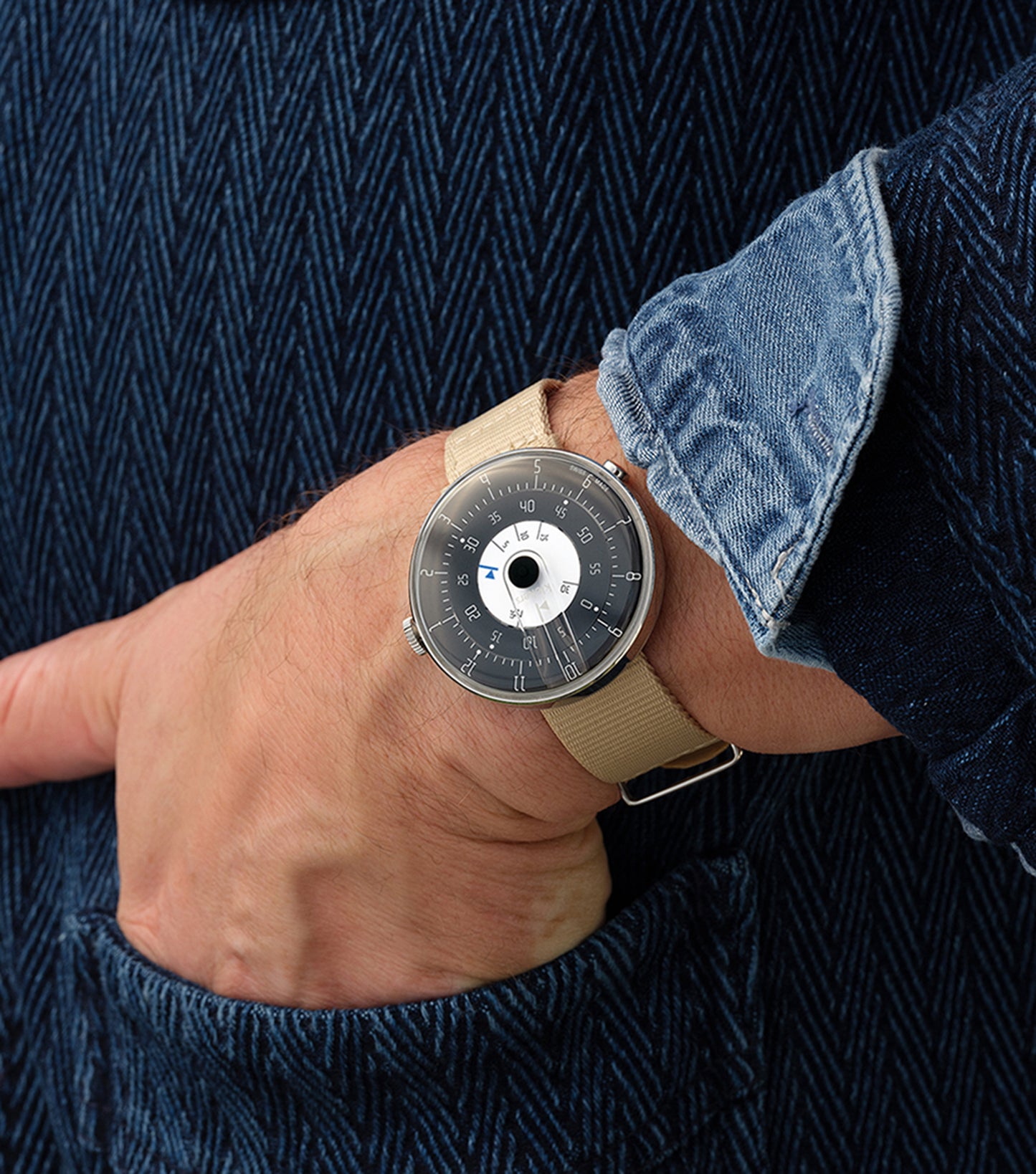 Men KLOK 01 Quartz Watch 44mm
