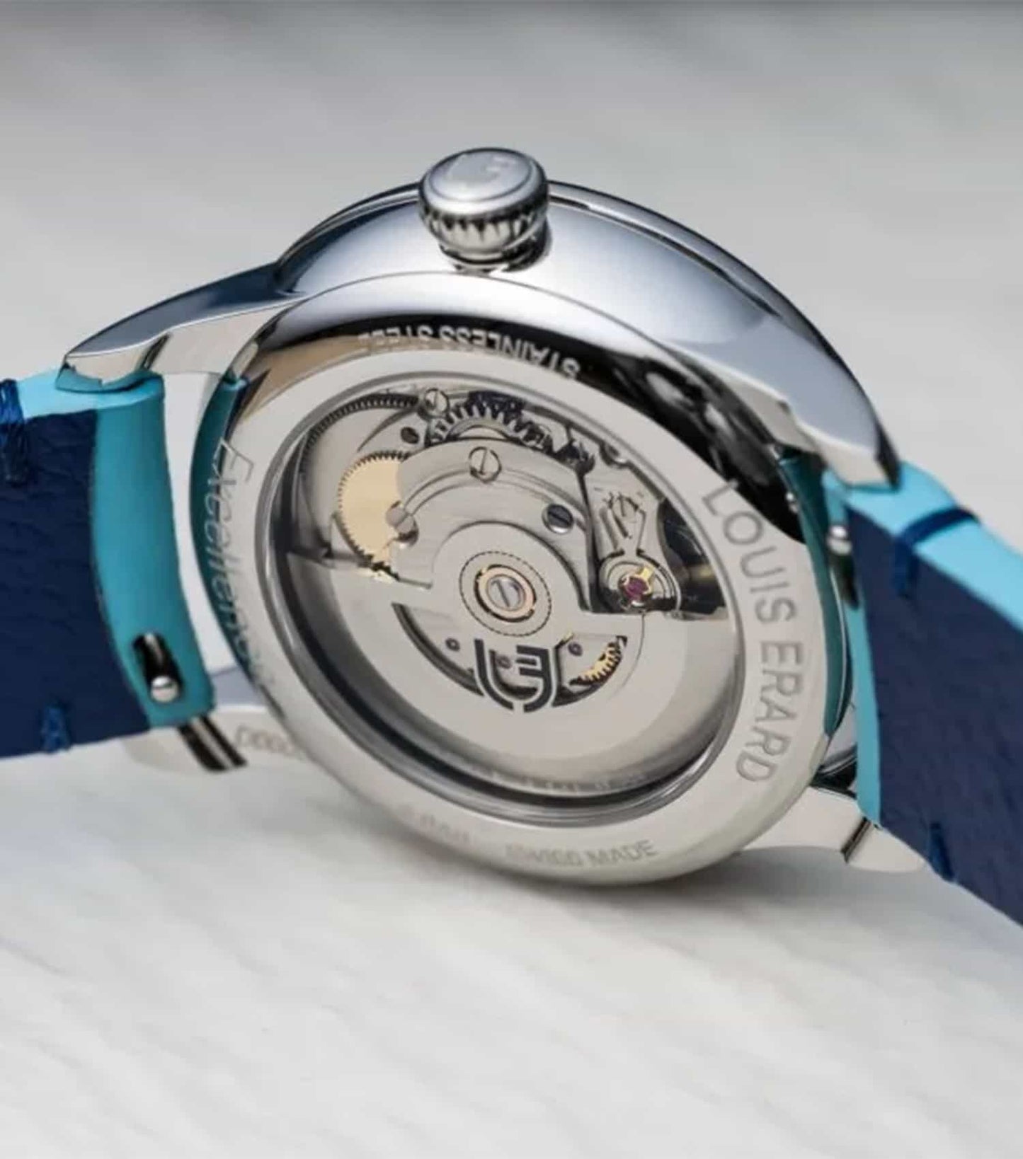 Excellence Ice Blue Automatic Watch Men