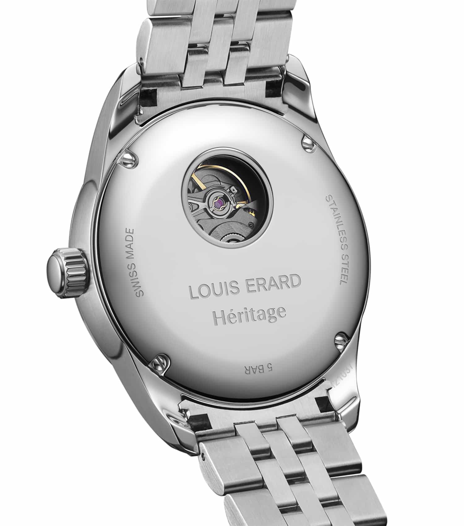 Heritage Sport Perpetual Yellow Automatic Watch Men