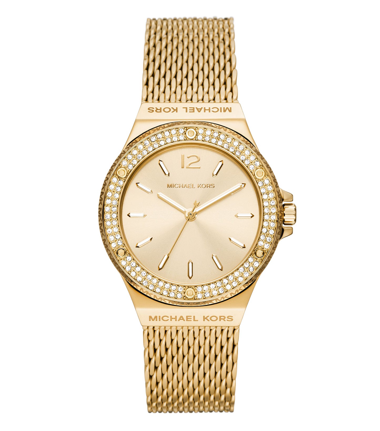Luxurious Michael Kors watch, none color, displayed at a slight angle, showcasing elegant design and craftsmanship.
