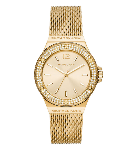 Luxurious Michael Kors watch, none color, displayed at a slight angle, showcasing elegant design and craftsmanship.