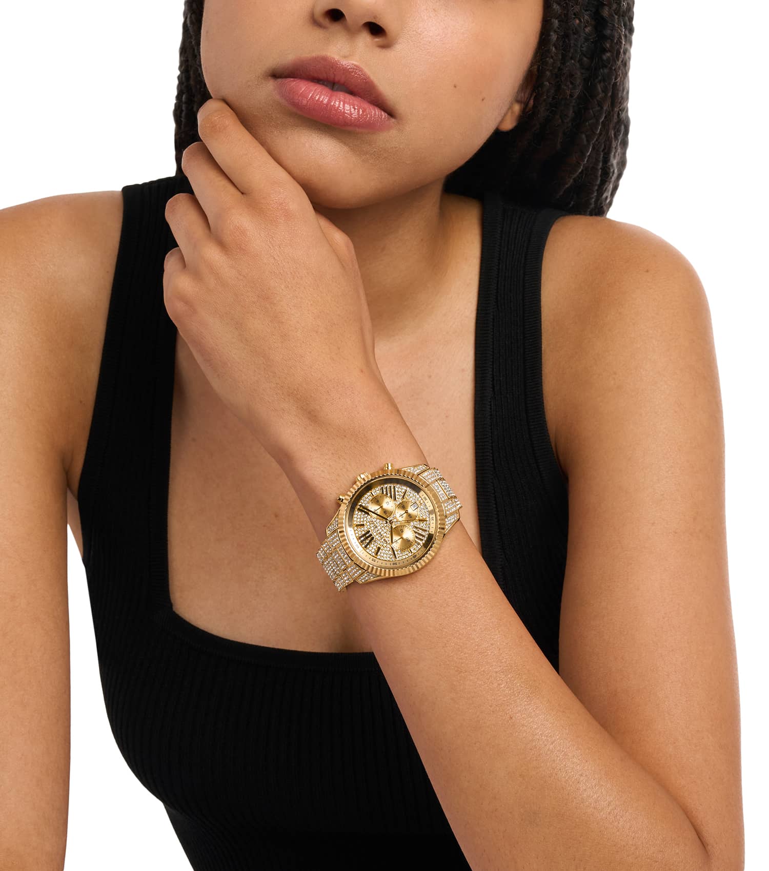 Women Lexington Quartz/Chrono Watch 42mm