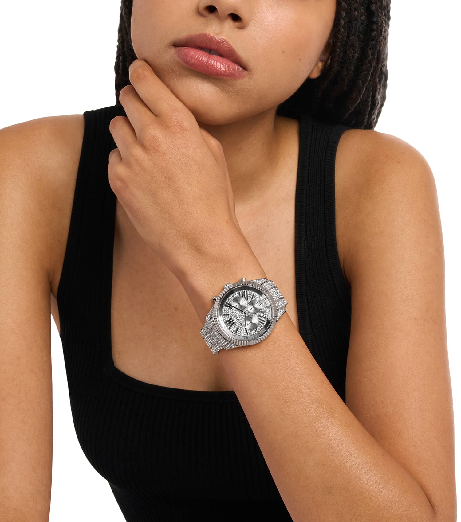 Women Lexington Quartz/Chrono Watch 42mm