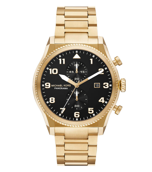 Men PANORAMA Quartz Watch 44mm