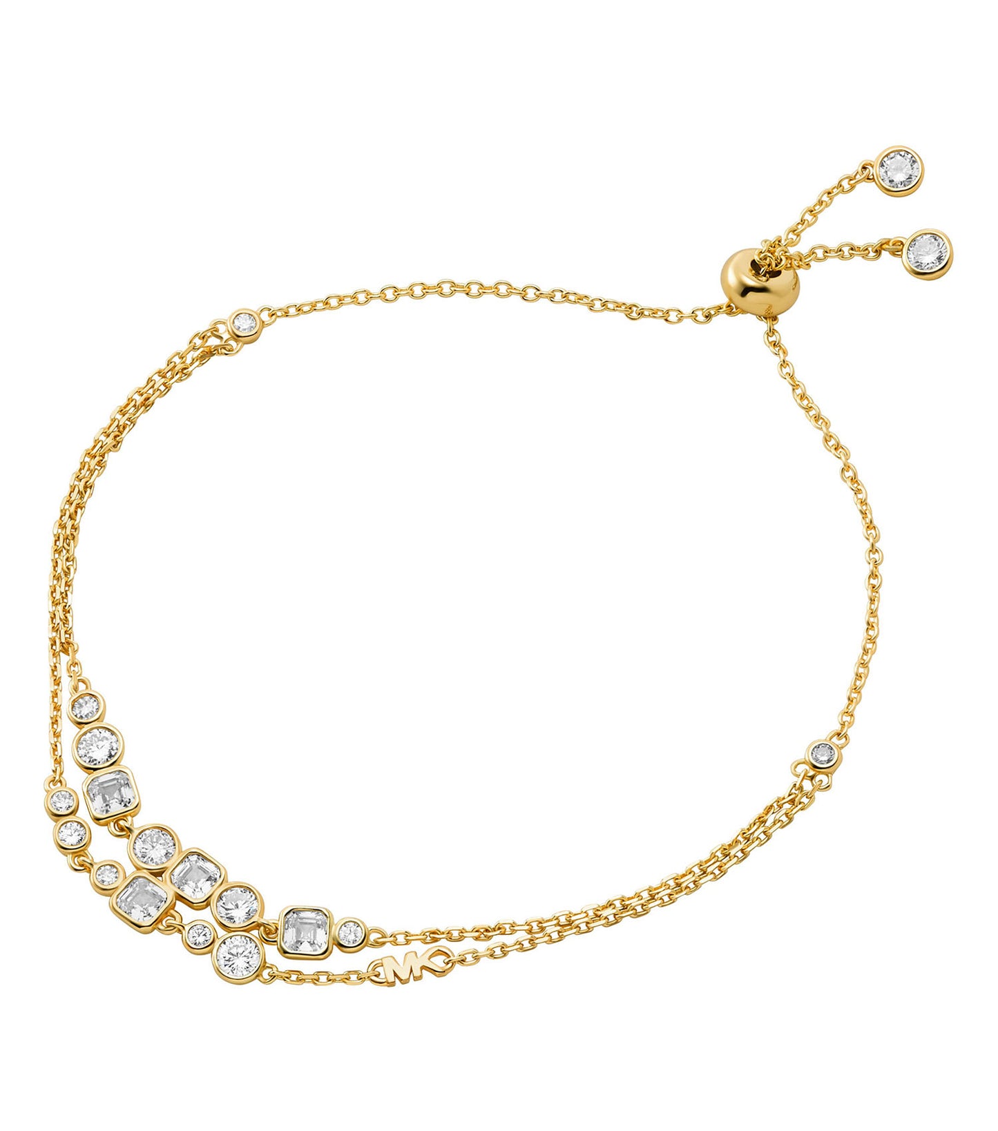 Women Premium Bracelet Gold Cz