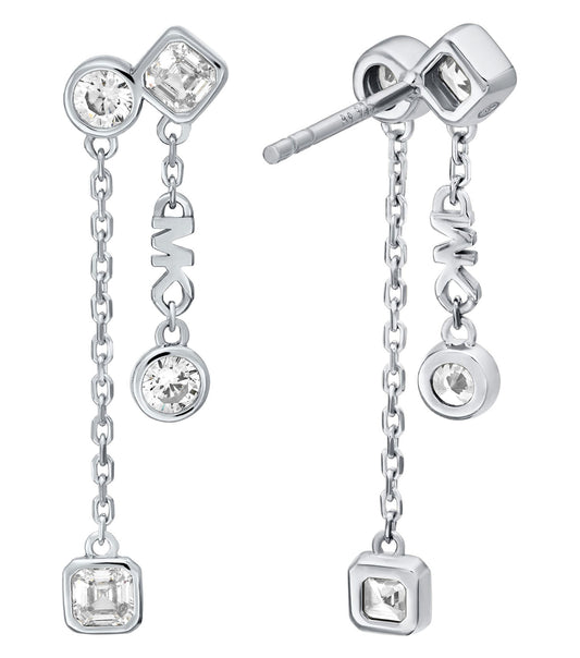 Women Premium Earring Clear Cz