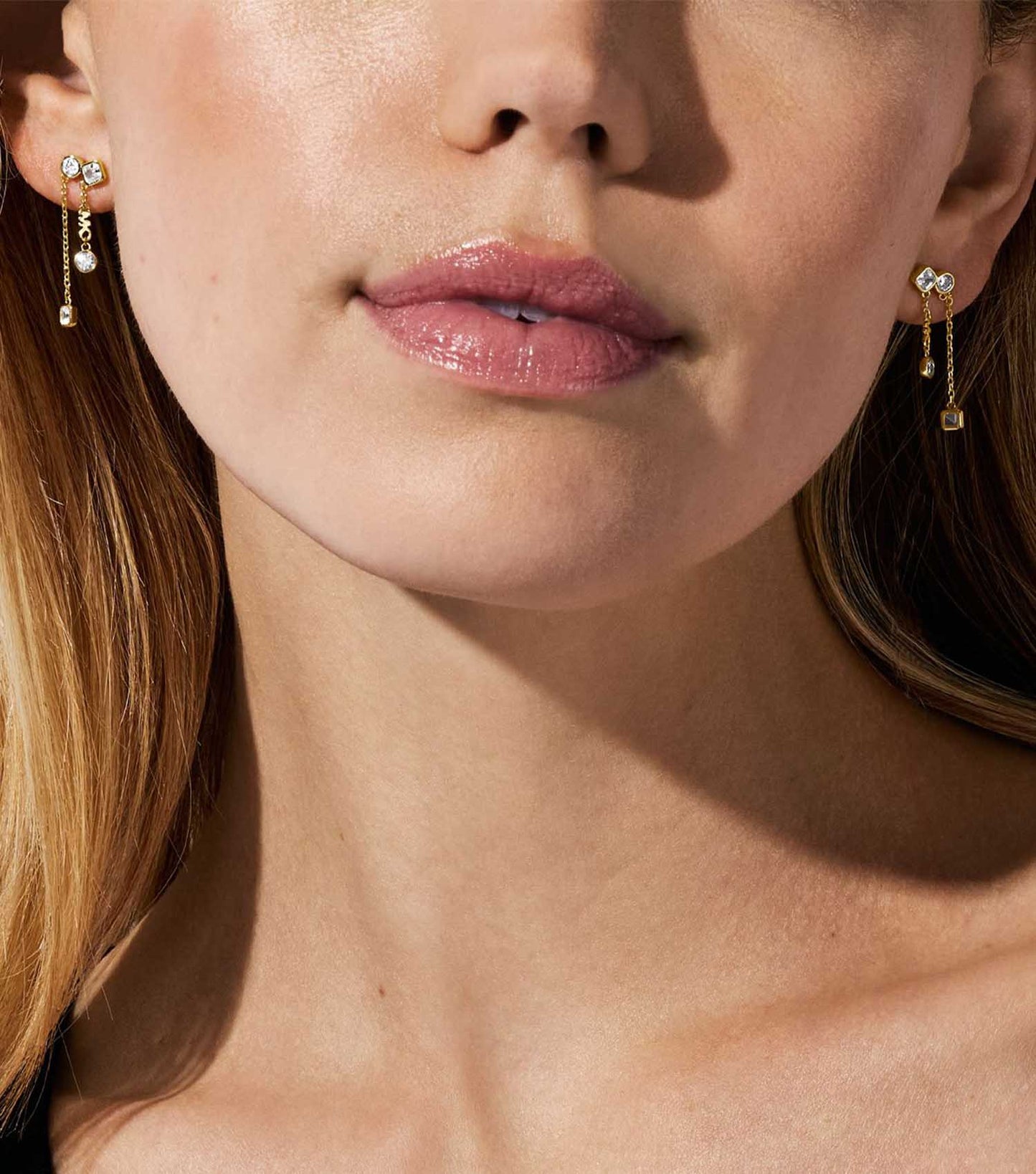 Women Premium Earring Clear Cz