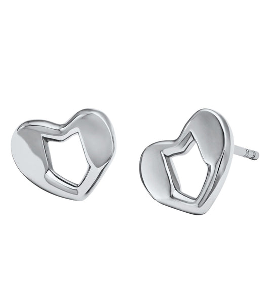 Women Premium Earring Silver Na