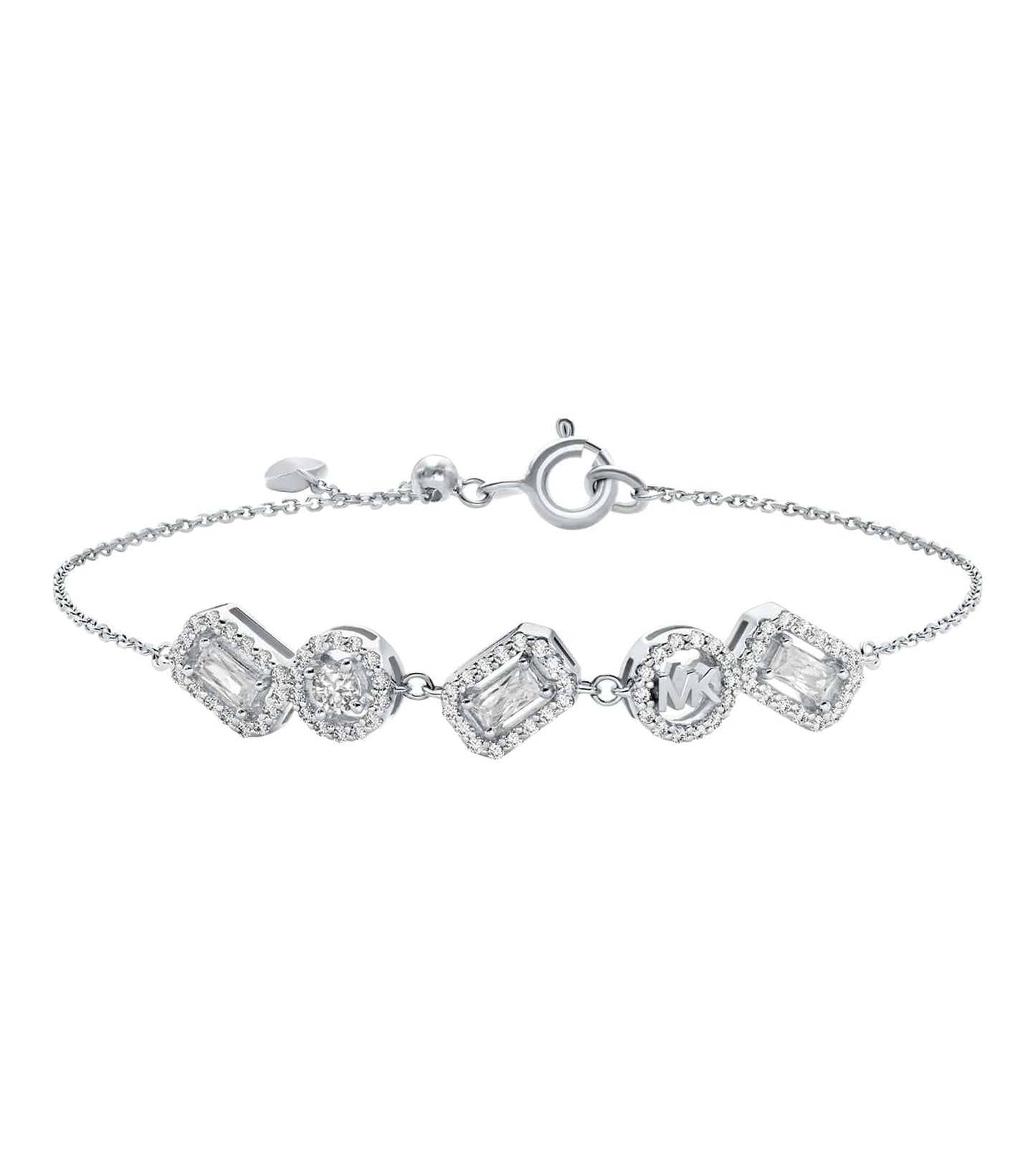 Women Premium Bracelet Silver Stainless Steel