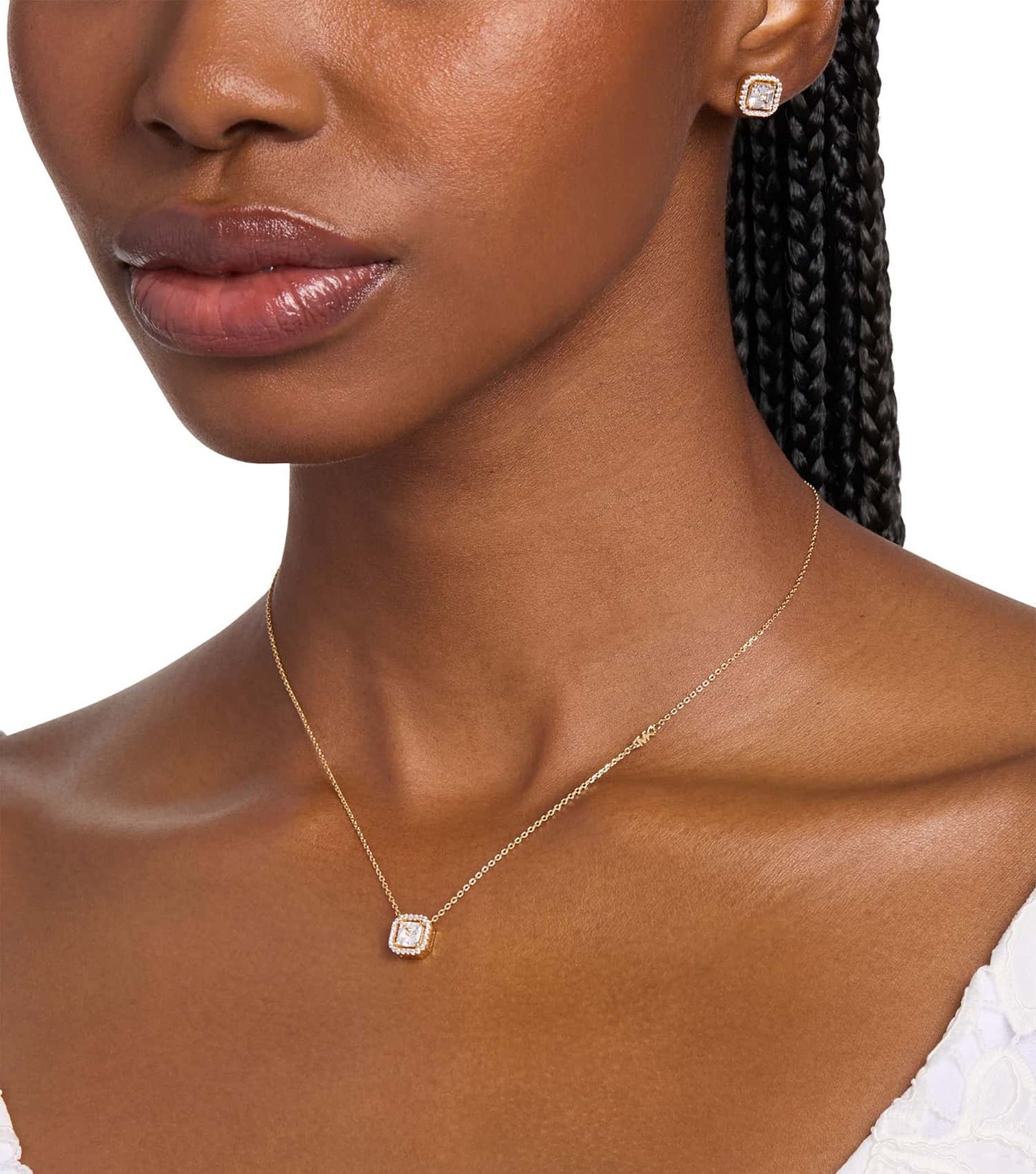 Women Premium Necklace Gold Stainless Steel