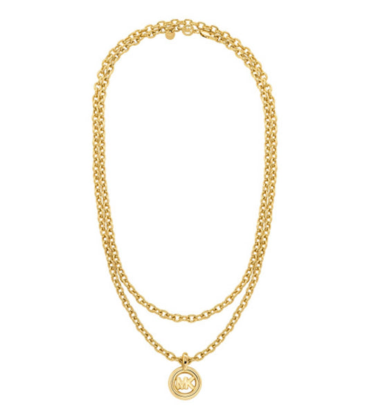 Ladies Premium Necklace Gold Brass