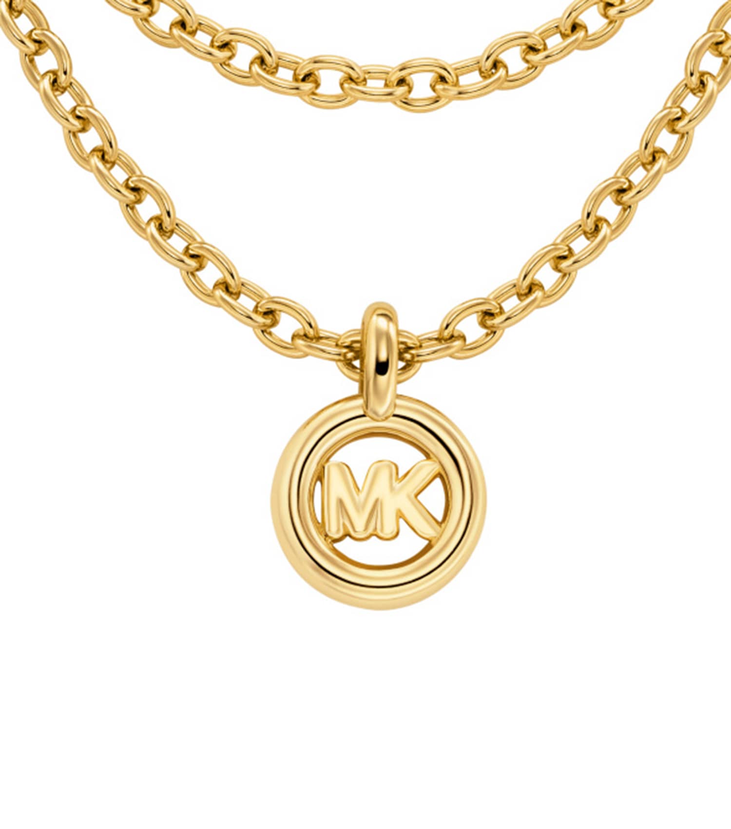 Ladies Premium Necklace Gold Brass