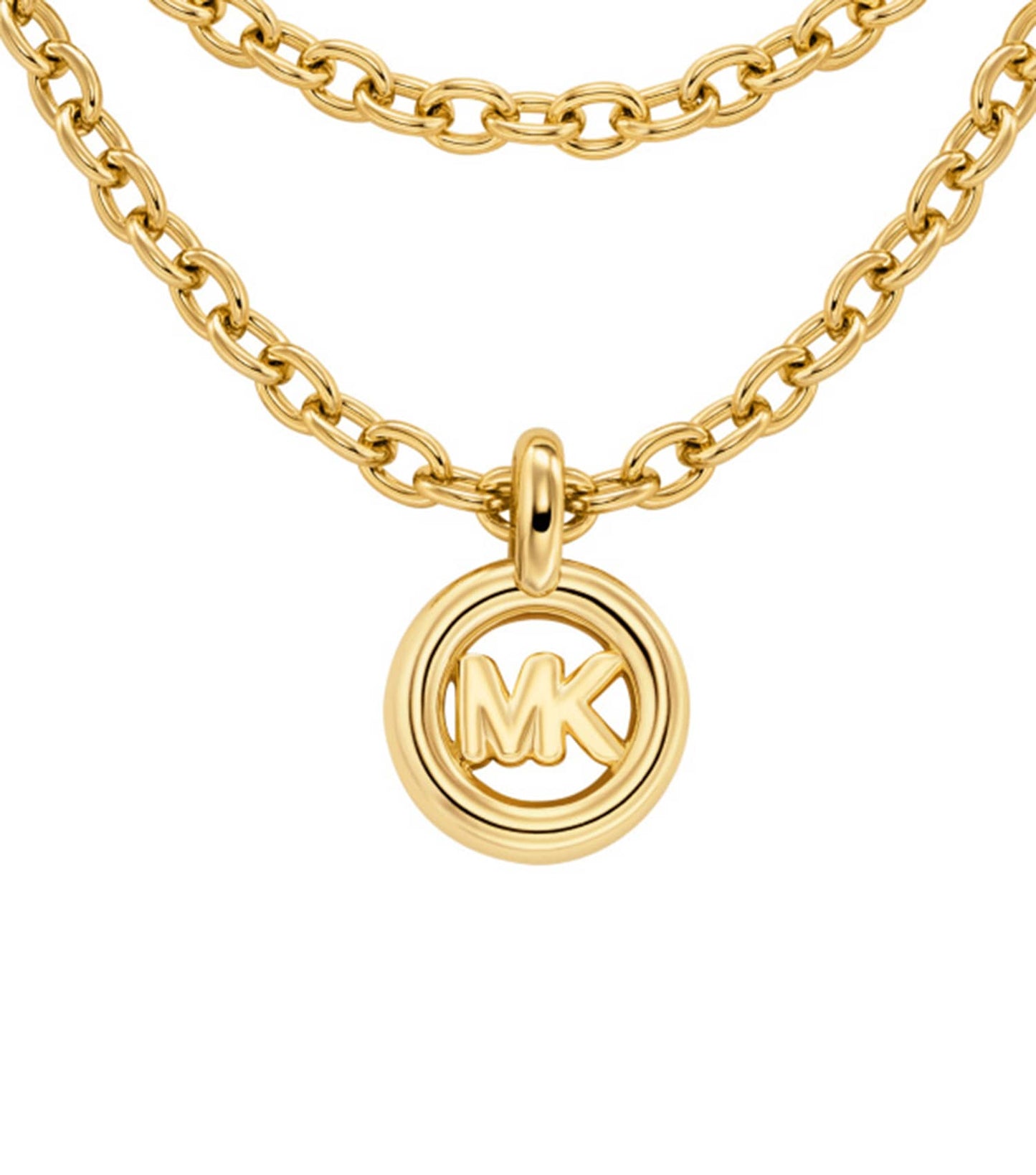 Ladies Premium Necklace Gold Brass