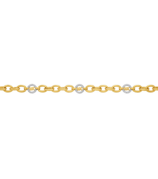 Ladies Premium Necklace Gold Brass