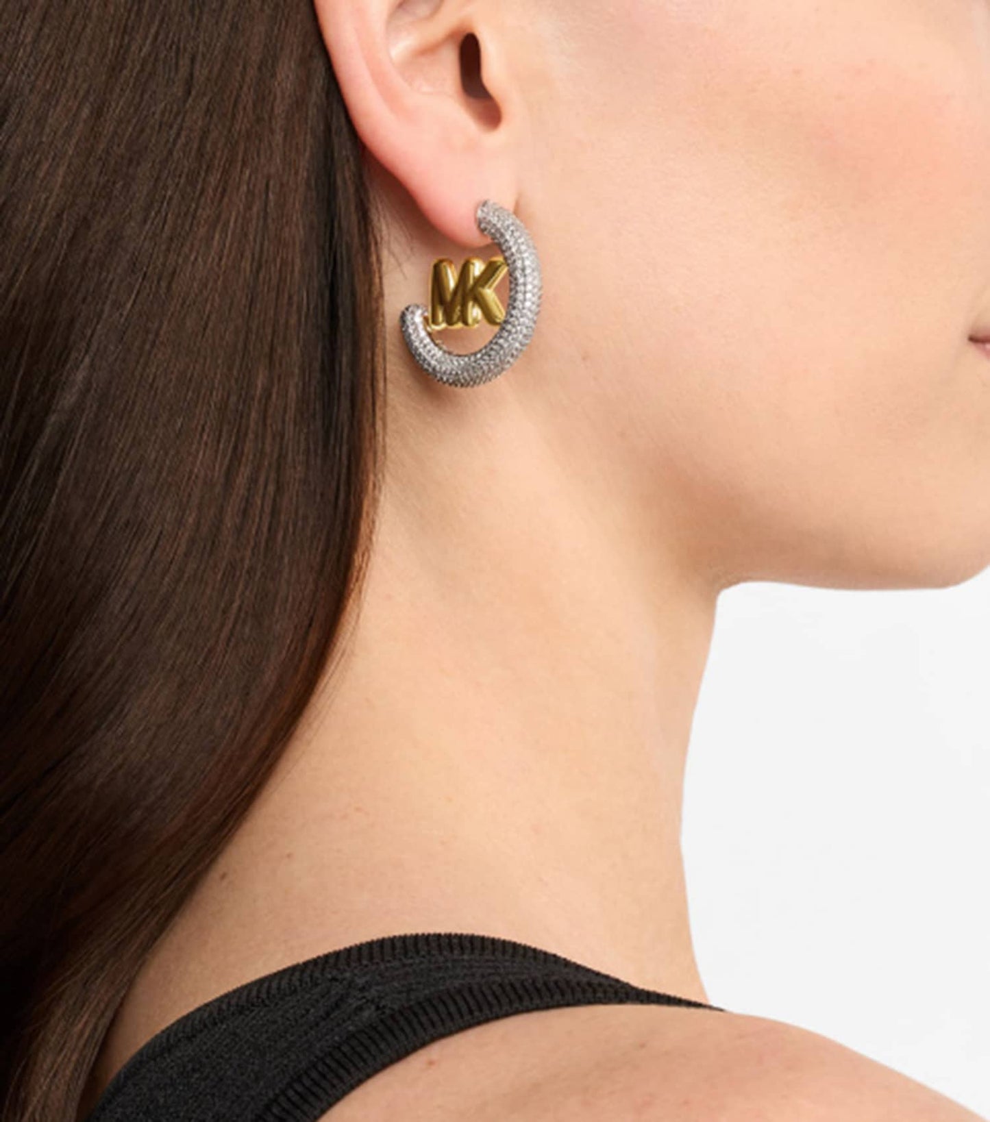 Ladies Premium Earring Gold Brass