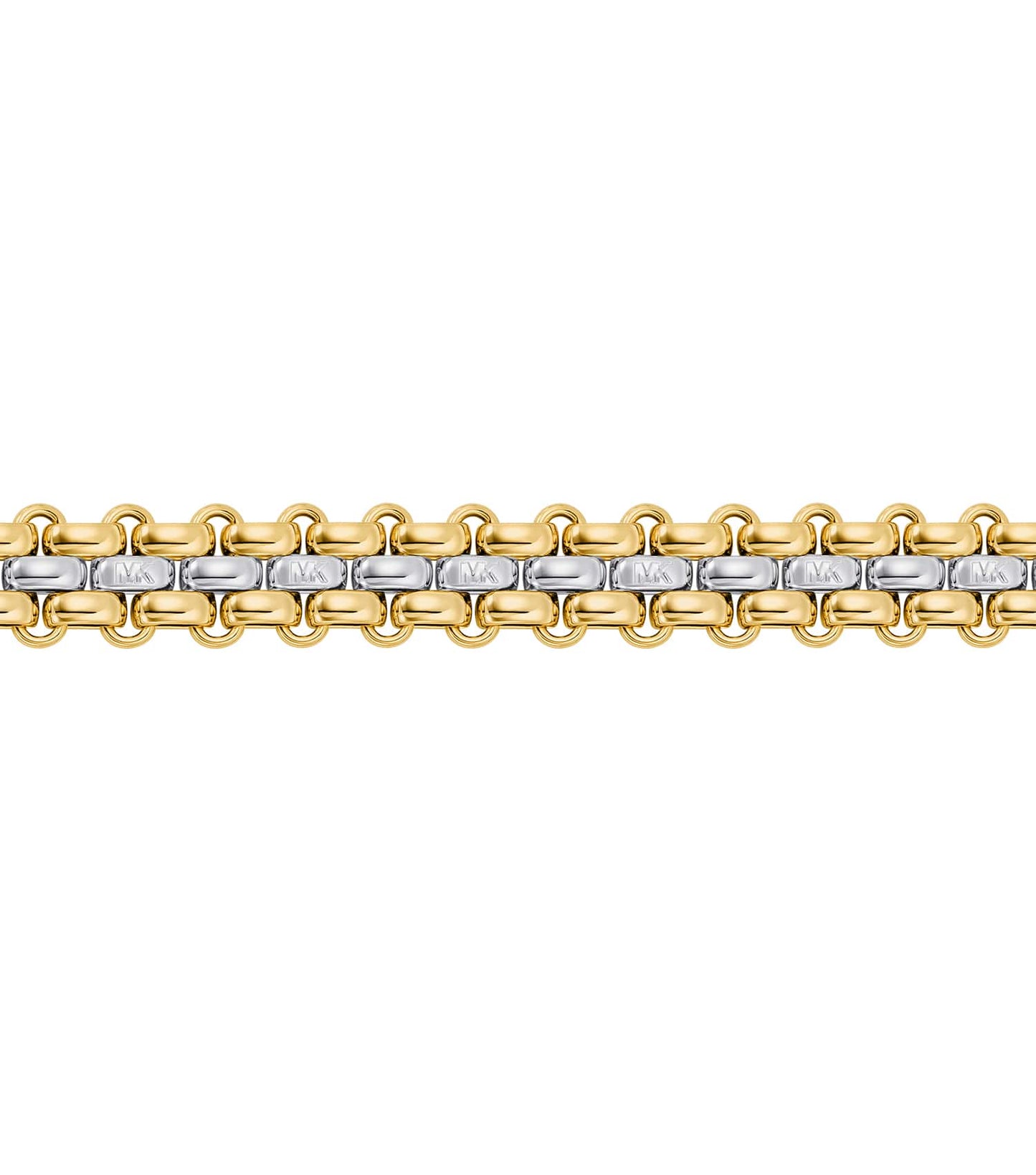 Women Premium Bracelet 2-Tone Stainless Steel
