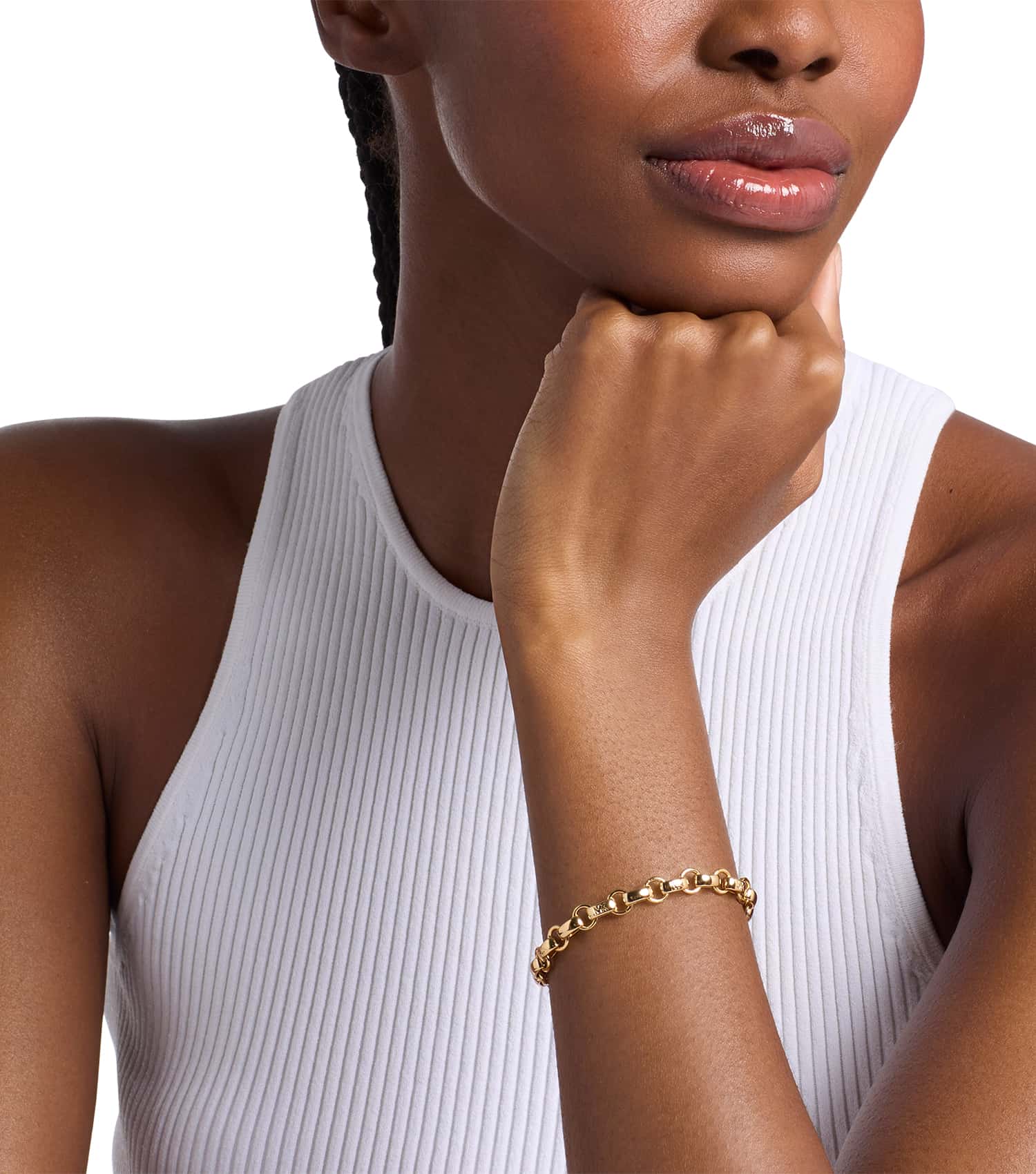 Women Premium Bracelet Gold Stainless Steel