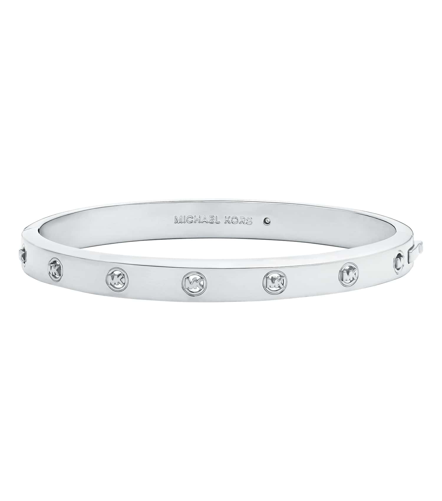 Women Fulton Logo Bracelet Silver Stainless Steel