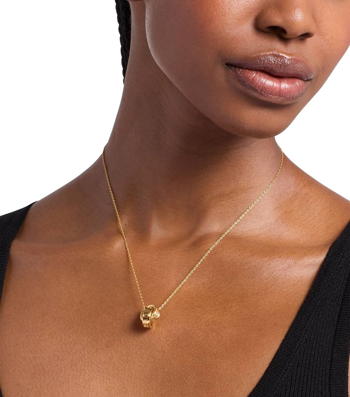 Women Premium Necklace Gold Stainless Steel