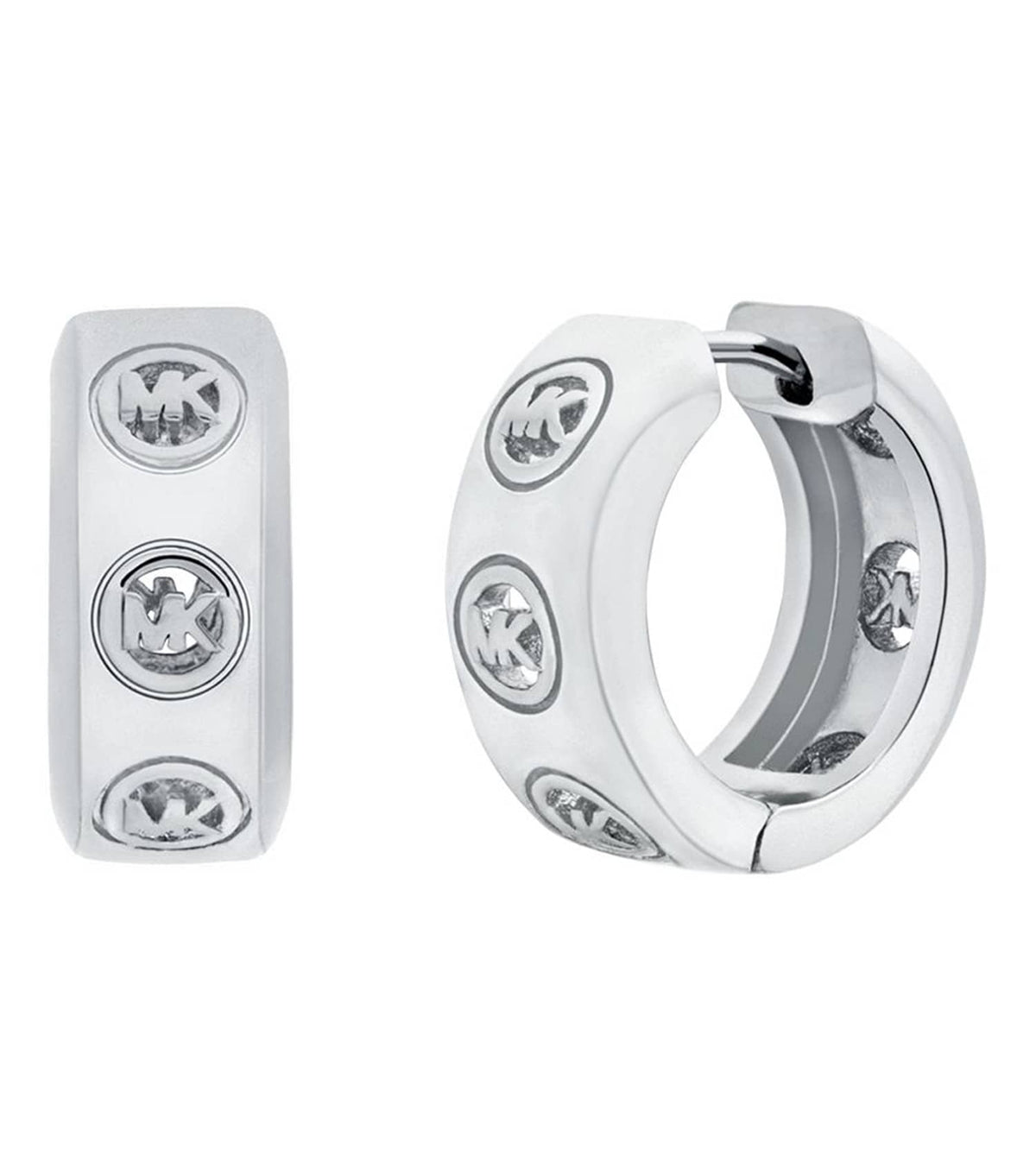 Women Premium Earring Silver Stainless Steel