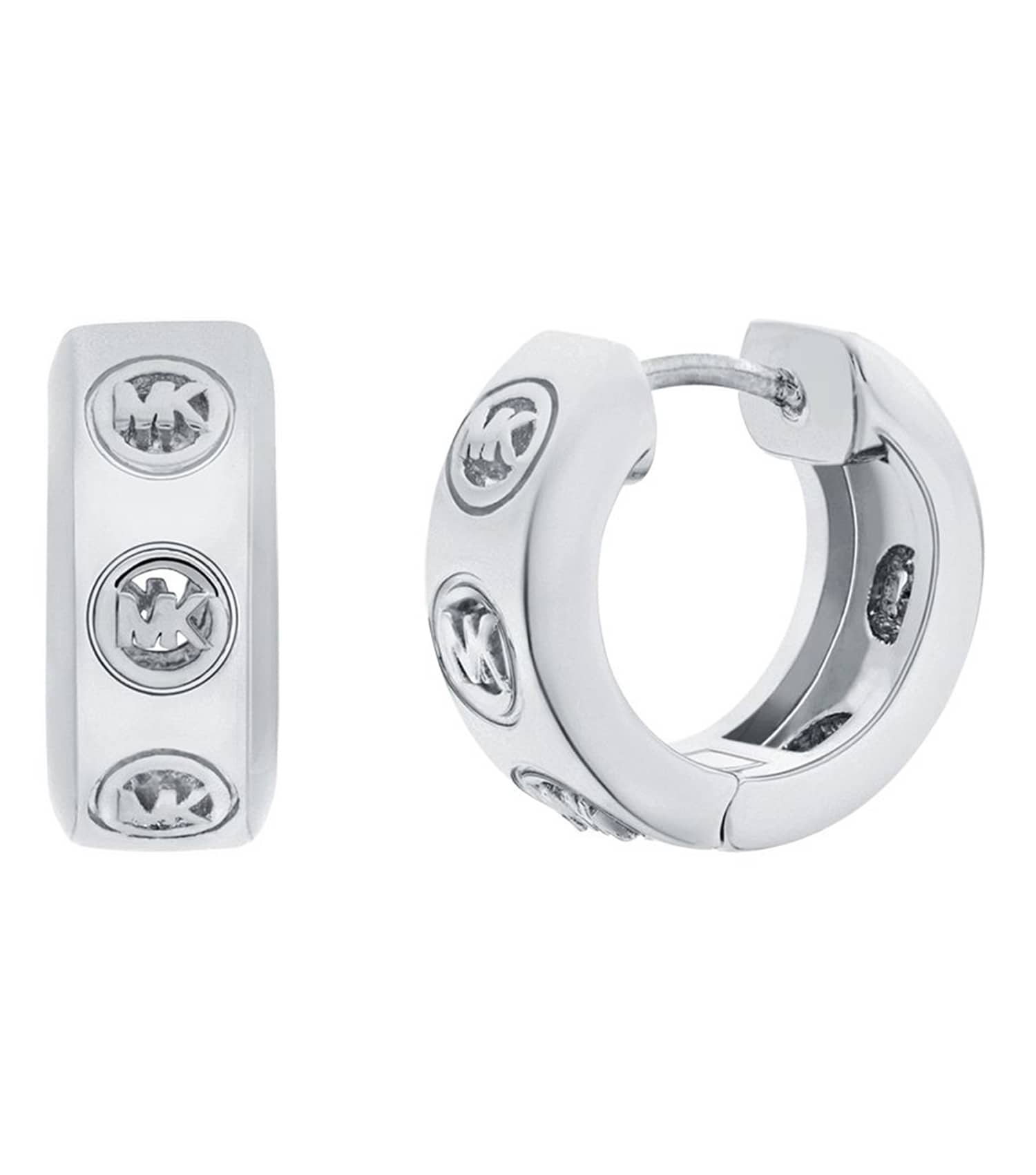 Women Premium Earring Silver Stainless Steel