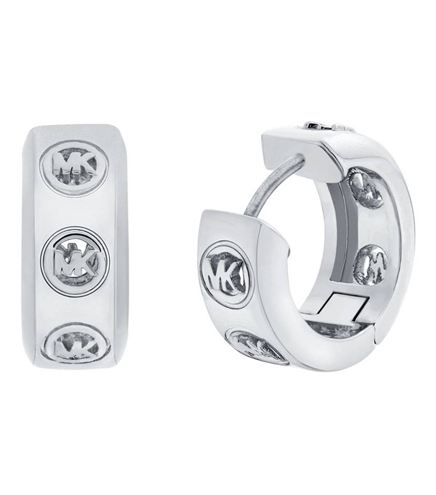 Women Premium Earring Silver Stainless Steel