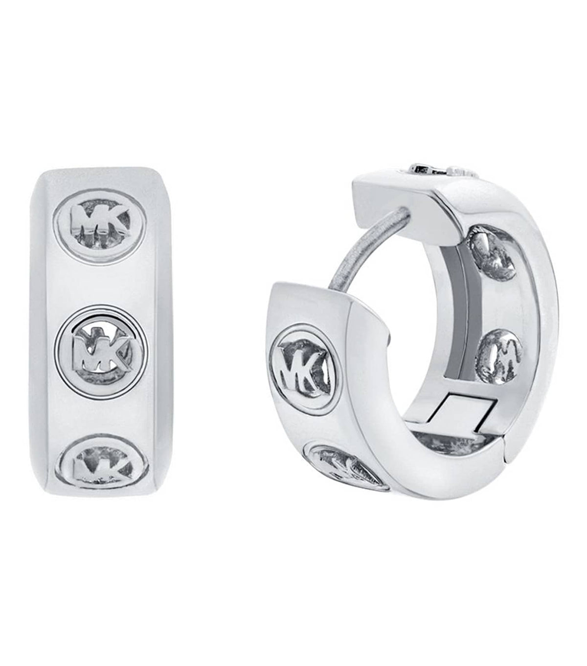 Women Premium Earring Silver Stainless Steel