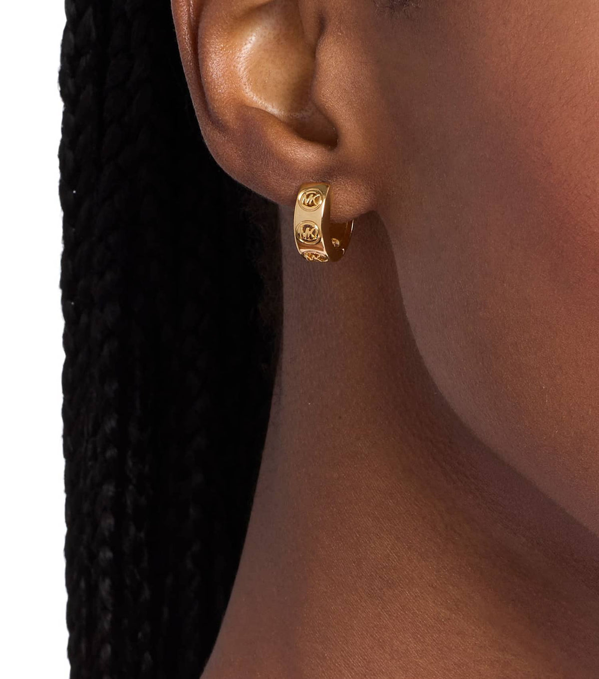 Women Premium Earring Gold Stainless Steel