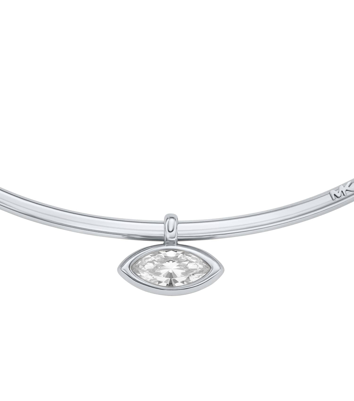 Women Premium Necklace Silver Stainless Steel