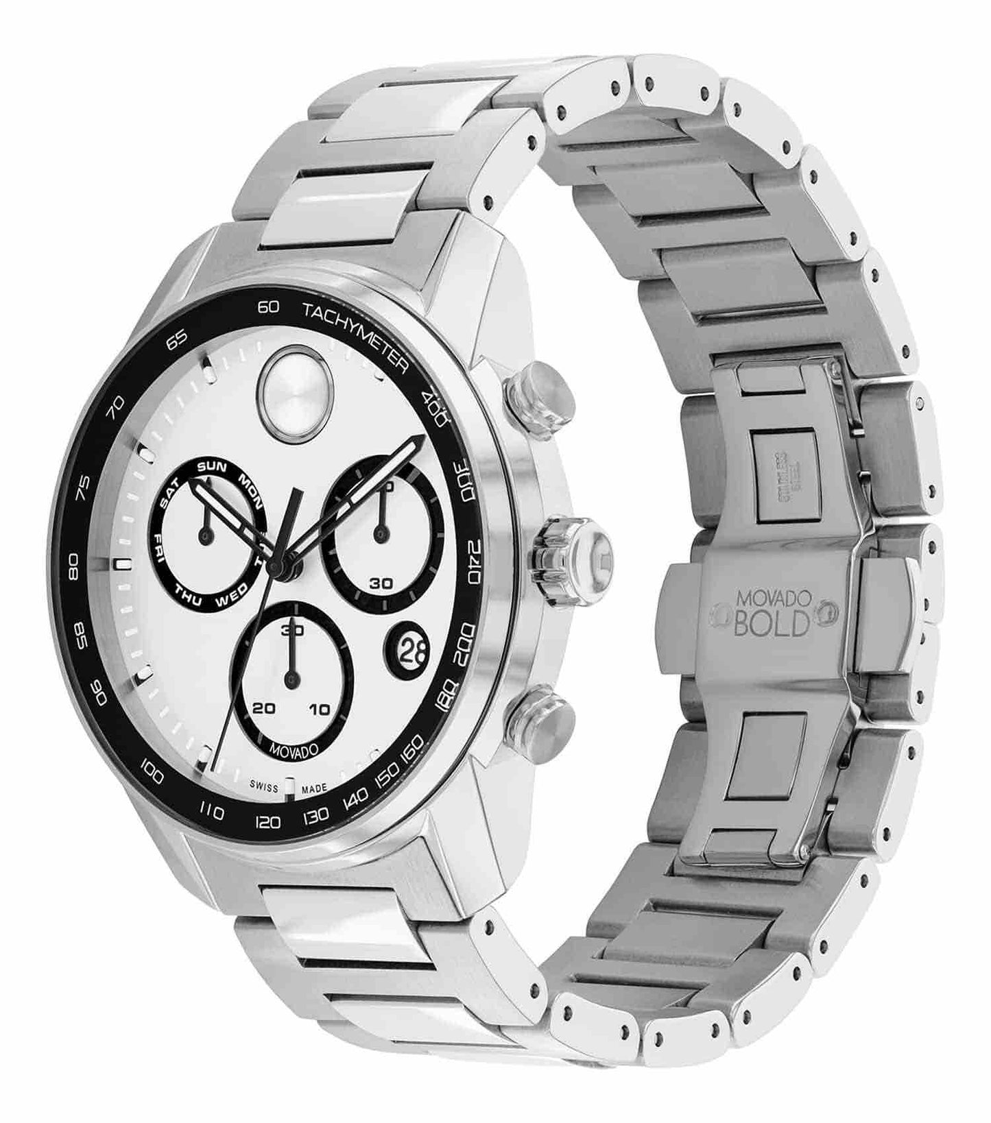 Men Bold Verso Quartz Watch 44mm